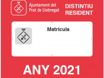 Distintiu de resident 2021