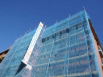 Rehabilitació de la façana d'un edifici del Prat que va rebre subvencions el 2016